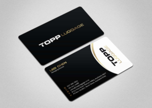 Business Card Design by INDIAN_Ashok for Topp Luggage | Design: #14203121