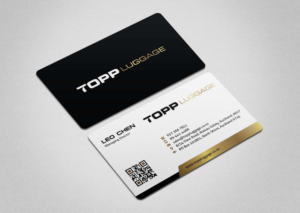 Business Card Design by INDIAN_Ashok for Topp Luggage | Design: #14203122