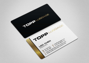 Business Card Design by INDIAN_Ashok for Topp Luggage | Design: #14203123