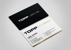 Business Card Design by INDIAN_Ashok for Topp Luggage | Design: #14203125