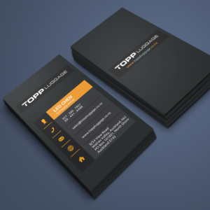 Business Card Design by Logo Design for Topp Luggage | Design: #14189280