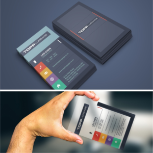 Business Card Design by Logo Design for Topp Luggage | Design: #14206369