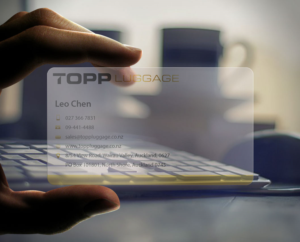 Business Card Design by Riz' for Topp Luggage | Design: #14153225