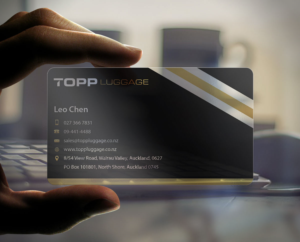 Business Card Design by Riz' for Topp Luggage | Design: #14153492