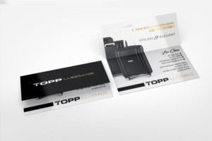 Business Card Design by Stylez Designz for Topp Luggage | Design: #14221831