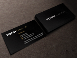 Business Card Design by Creations Box 2015 for Topp Luggage | Design: #14122526