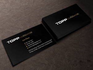 Business Card Design by Creations Box 2015 for Topp Luggage | Design: #14122528