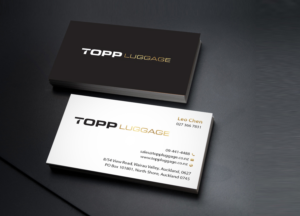 Business Card Design by Creations Box 2015 for Topp Luggage | Design: #14122534