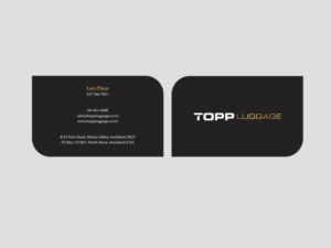 Business Card Design by Creations Box 2015 for Topp Luggage | Design: #14122535