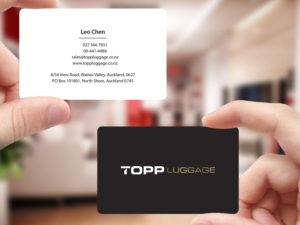 Business Card Design by Creations Box 2015 for Topp Luggage | Design: #14122537