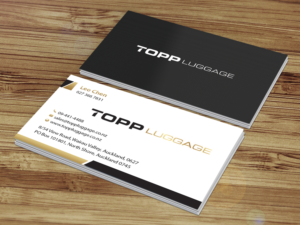 Business Card Design by Creations Box 2015 for Topp Luggage | Design: #14122542