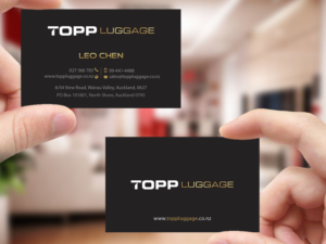 Business Card Design by Creations Box 2015 for Topp Luggage | Design: #14122548