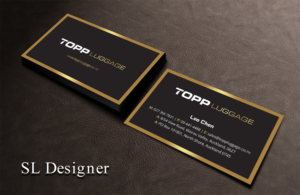 Business Card Design by SL Designer for Topp Luggage | Design: #14111244