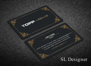 Business Card Design by SL Designer for Topp Luggage | Design: #14119811