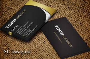 Business Card Design by SL Designer for Topp Luggage | Design: #14119842