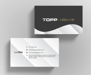 Business Card Design by M6G for Topp Luggage | Design: #14187397