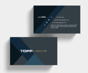 Business Card Design by M6G for Topp Luggage | Design: #14200853