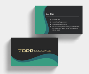 Business Card Design by M6G for Topp Luggage | Design: #14202231