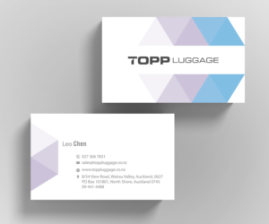 Business Card Design by M6G for Topp Luggage | Design: #14204215