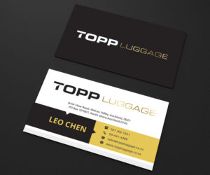 Business Card Design by Graphic Flame for Topp Luggage | Design: #14130952