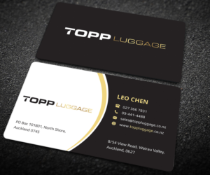 Business Card Design by Graphic Flame for Topp Luggage | Design: #14130954