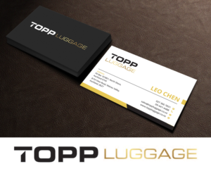 Business Card Design by Graphic Flame for Topp Luggage | Design: #14138844