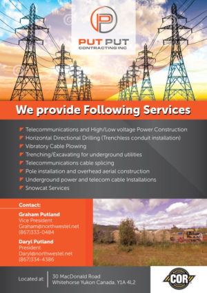 Advertisement Design by Impressive Solutions for Put Put Contracting Inc | Design: #14118517