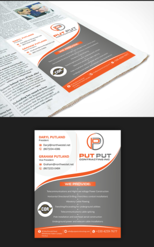 Werbe-Design von ecorokerz für Put Put Contracting Inc | Design: #14108056