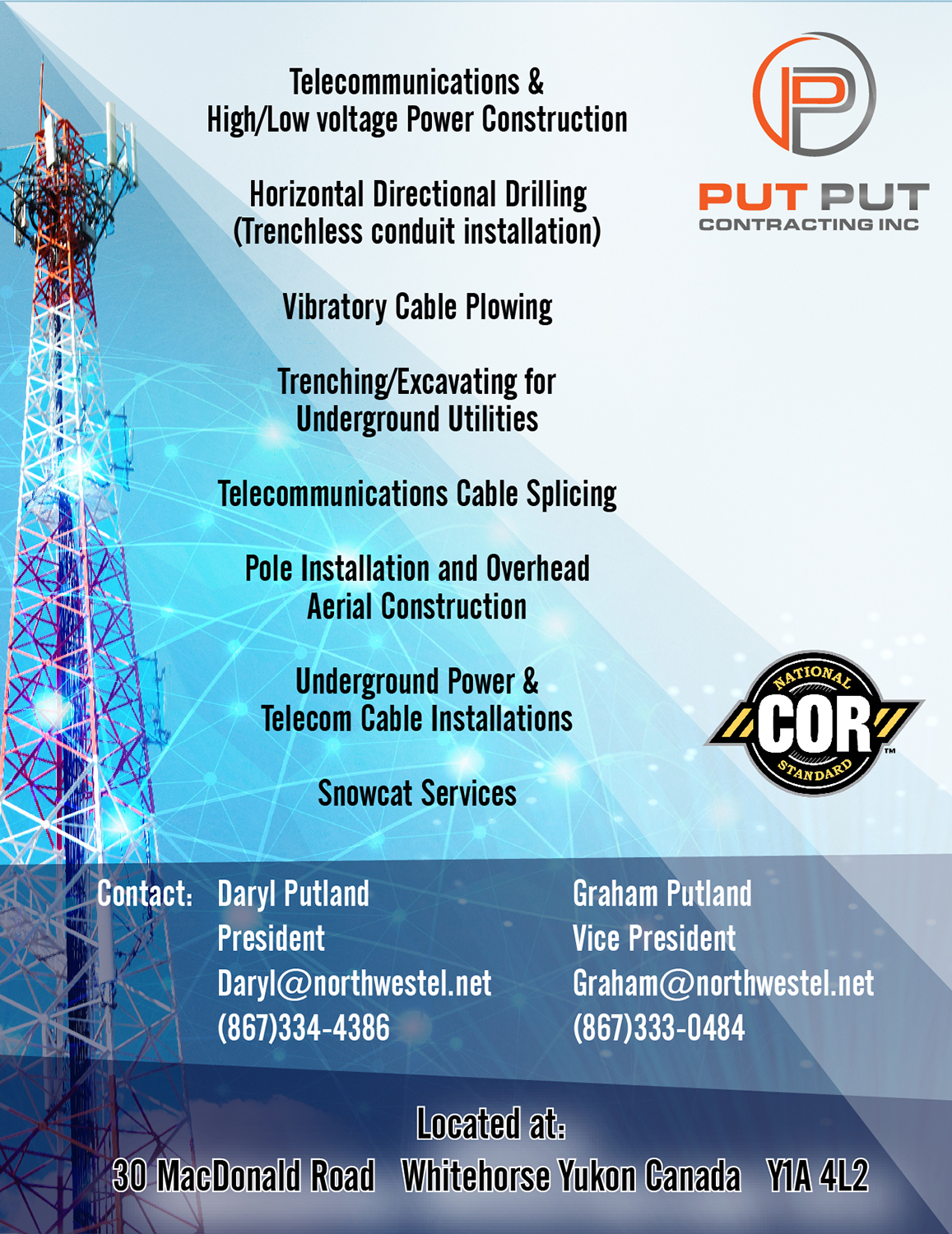 Advertisement Design by Martin Alonso for Put Put Contracting Inc | Design #14115600