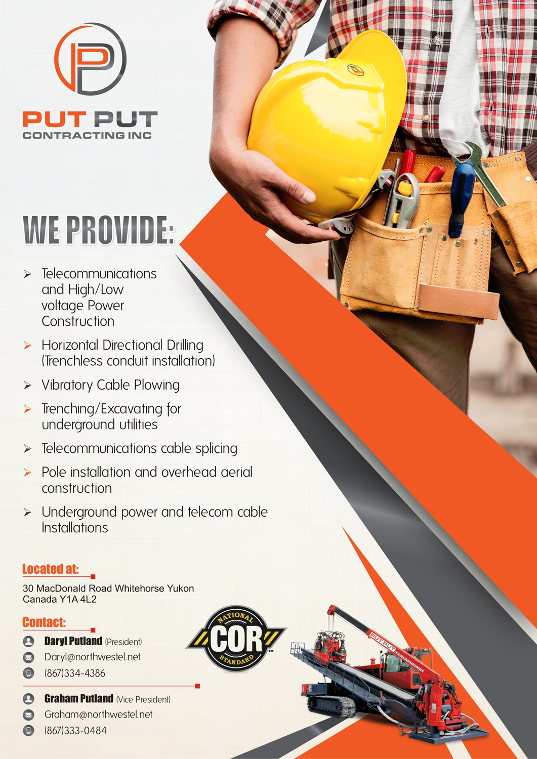 Advertisement Design by Marketing Wings for Put Put Contracting Inc | Design #14145064