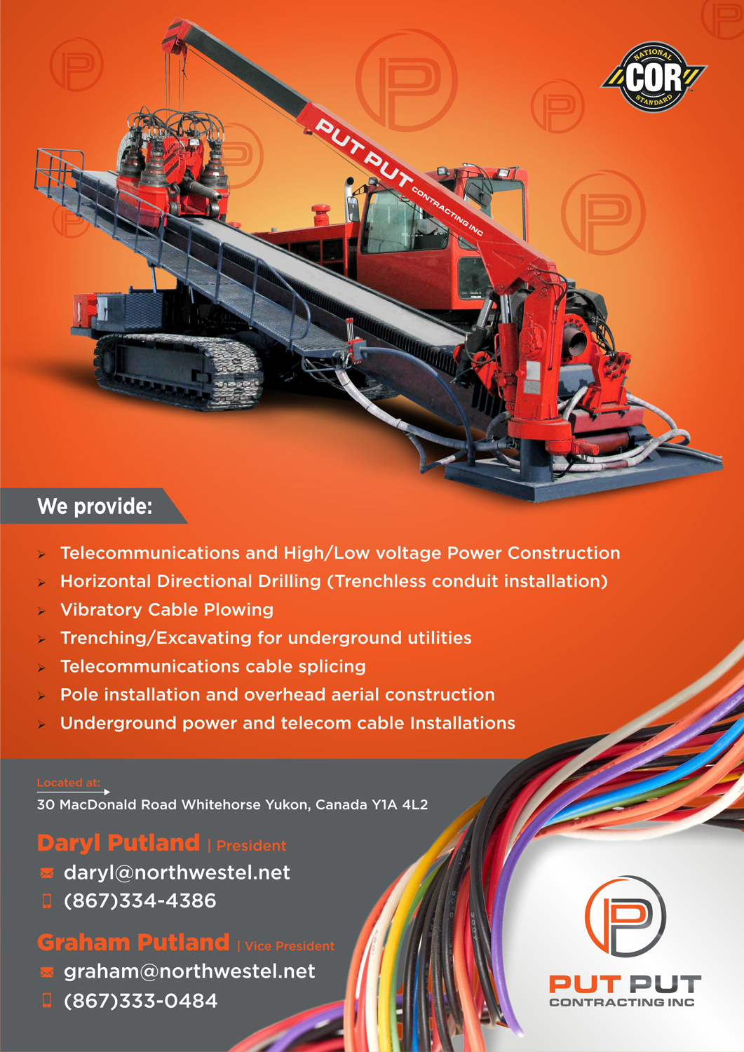 Advertisement Design by Marketing Wings for Put Put Contracting Inc | Design #14145066