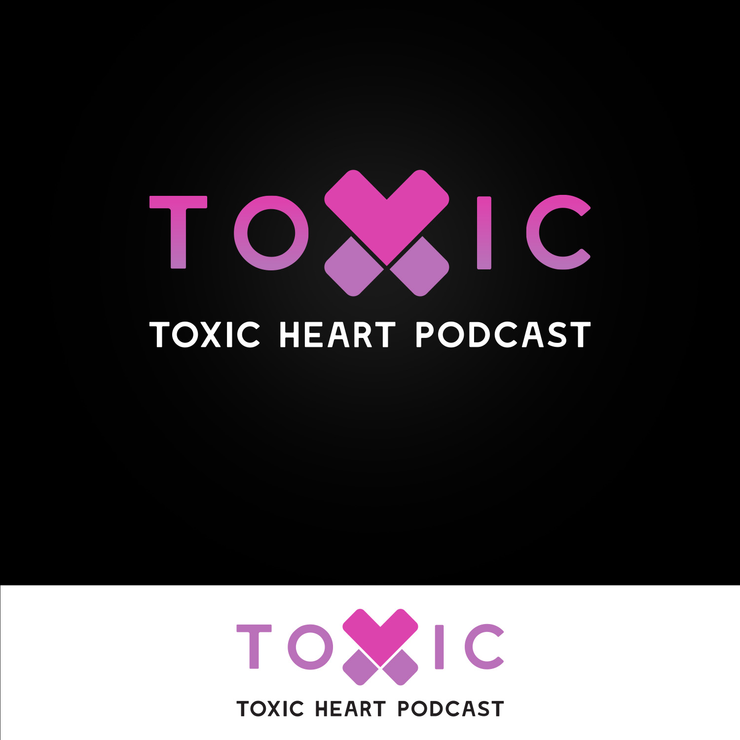 Logo Design by Crul for Toxic Heart Podcast | Design #14137125