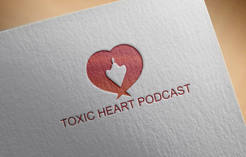 Logo Design by mojibur1993 for Toxic Heart Podcast | Design #14127194