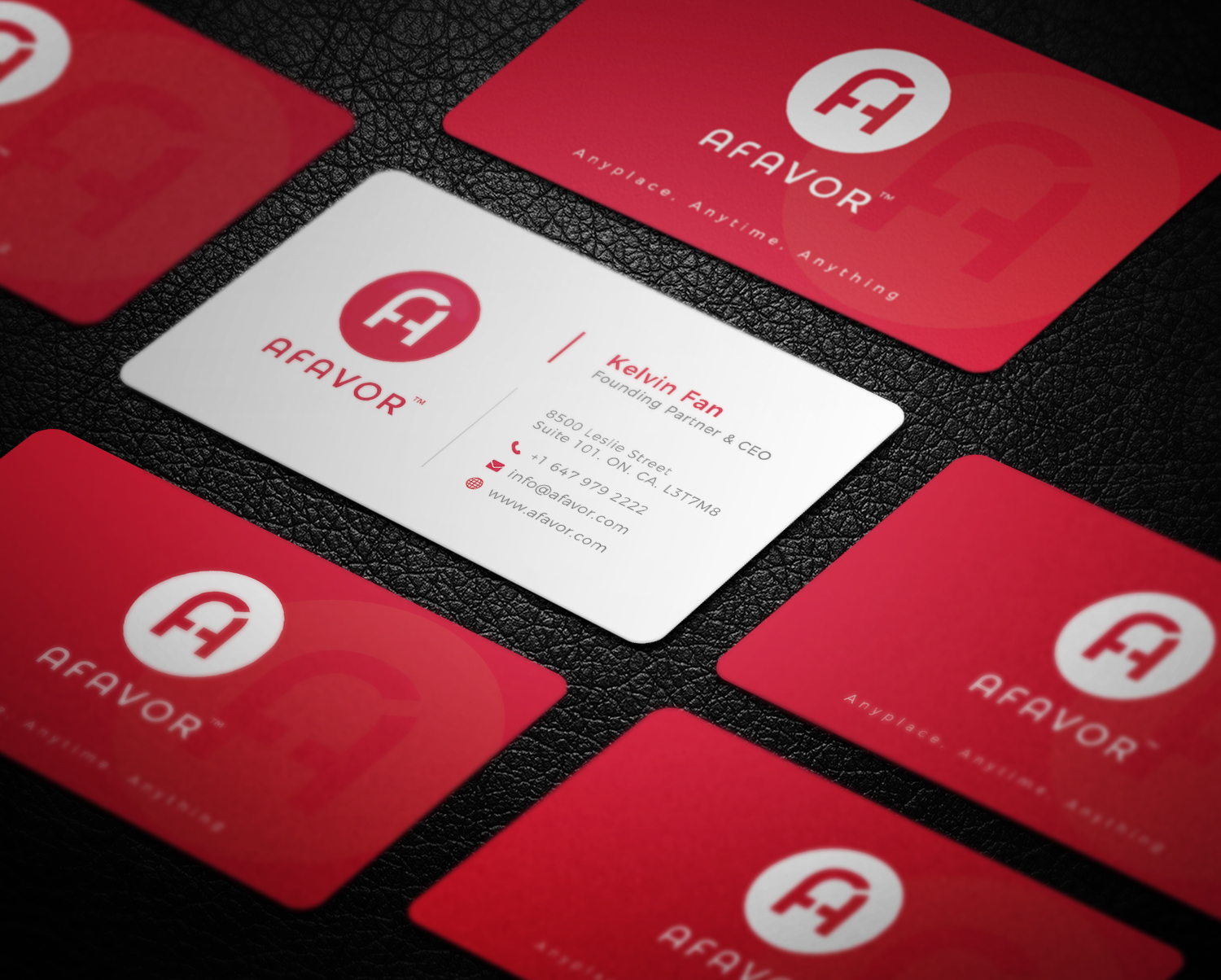 Diseño de Tarjeta de Presentación por OnePixel para AFAVOR | Diseño #14209217