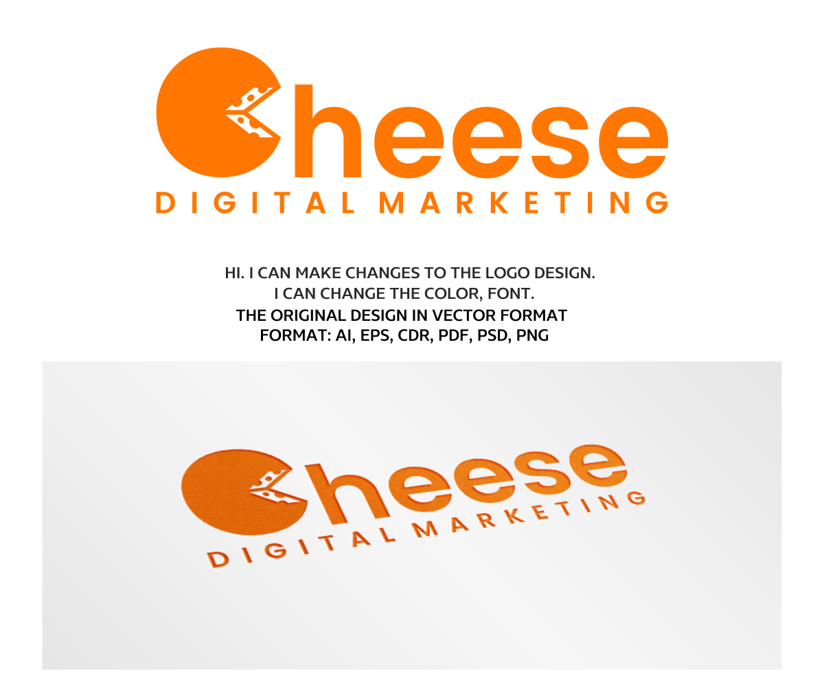 Diseño de Logo por artsterdam para Cheese Digital Marketing Ltd | Diseño #14111445
