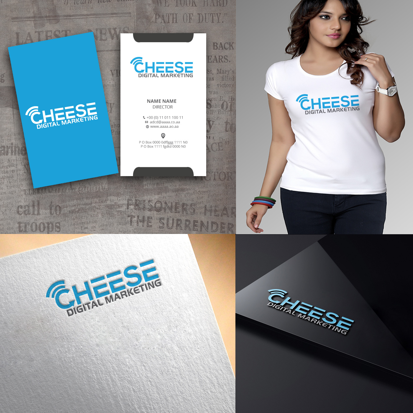 Diseño de Logo por zebronicgraphic para Cheese Digital Marketing Ltd | Diseño #14158056