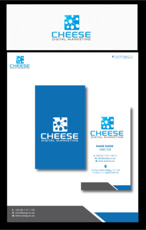 Logo Design by zebronicgraphic for Cheese Digital Marketing Ltd | Design: #14158059