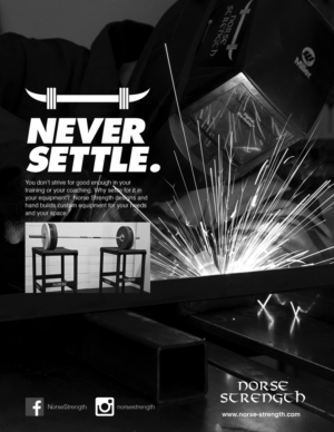 Flyer Design by DesignFive for Norse Strength | Design: #14116289