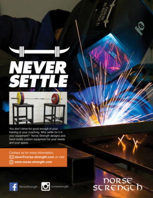 Flyer Design by DesignFive for Norse Strength | Design: #14126021
