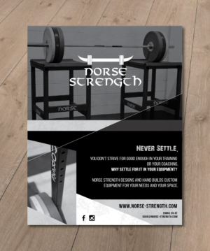 Flyer Design by alex989 for Norse Strength | Design: #14139254