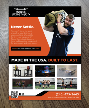 Flyer Design by Alexandar for Norse Strength | Design: #14140596