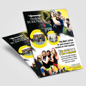 Flyer Design by debdesign for Norse Strength | Design: #14153011