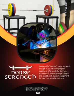 Flyer Design by Gfx.26™ for Norse Strength | Design: #14117751