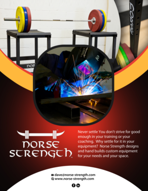 Flyer Design by Gfx.26™ for Norse Strength | Design: #14117752