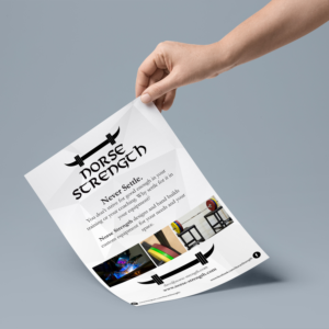 Flyer Design by Teos for Norse Strength | Design: #14156233