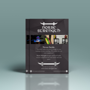 Flyer Design by Teos for Norse Strength | Design: #14159721
