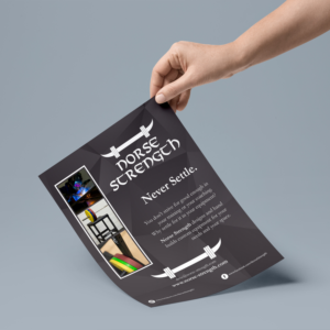 Flyer Design by Teos for Norse Strength | Design: #14159808