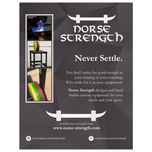 Flyer Design by Teos for Norse Strength | Design: #14159811
