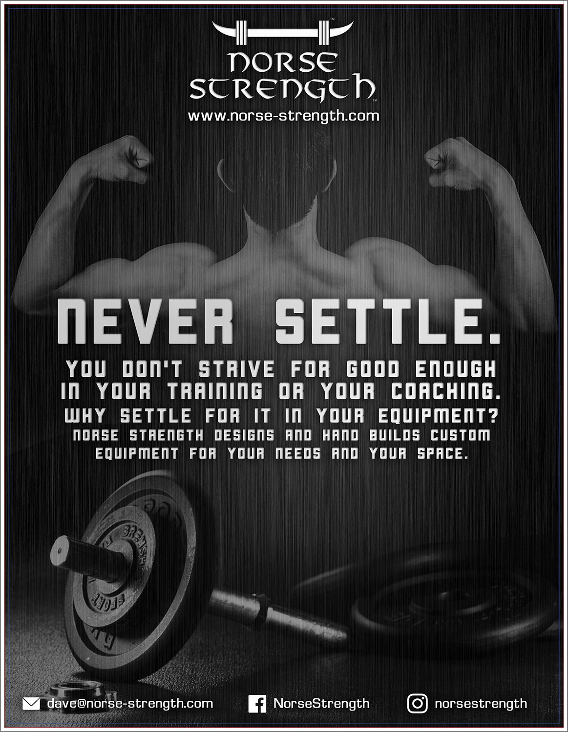 Flyer Design by SheenaMcBride for Norse Strength | Design #14157933