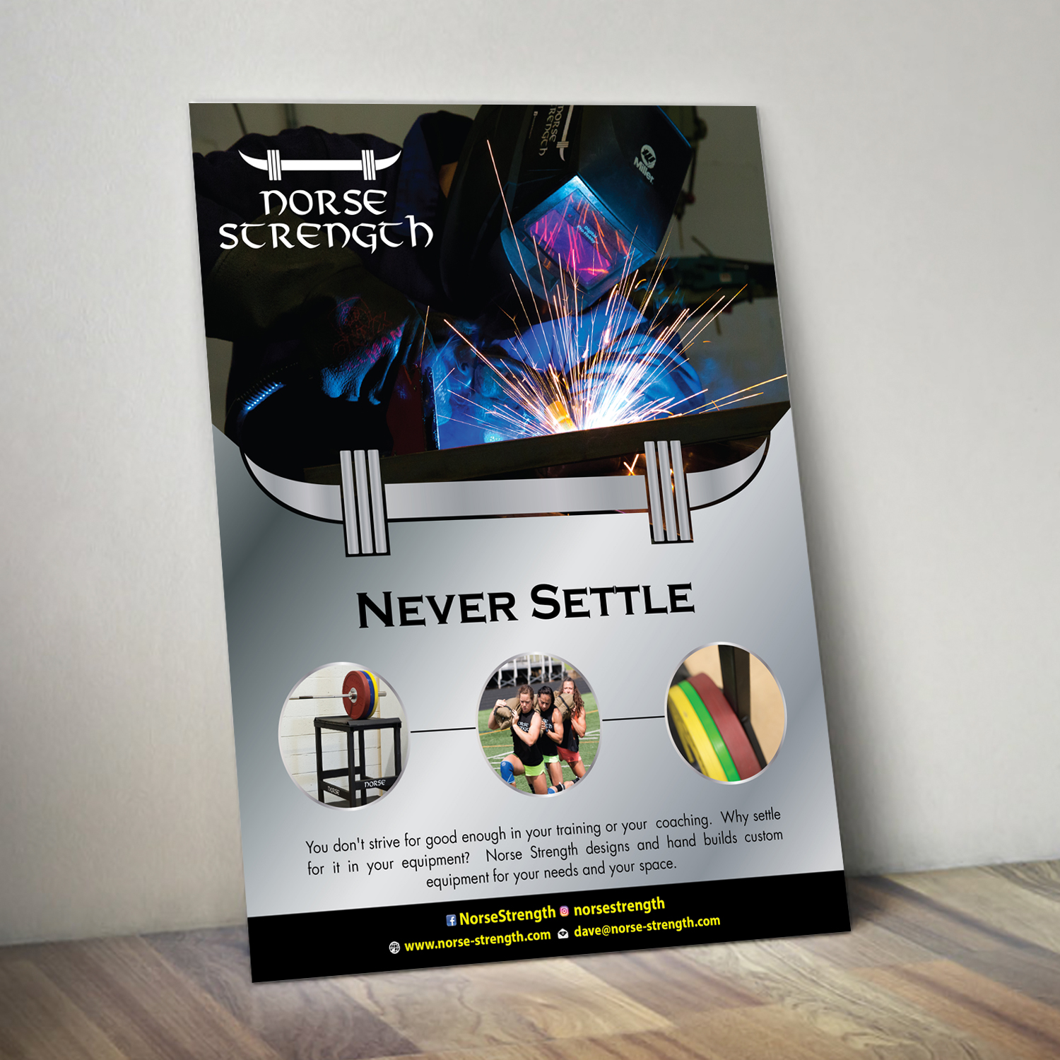 Diseño de Flyer por tanmoy.pramanik para Norse Strength | Diseño #14116769